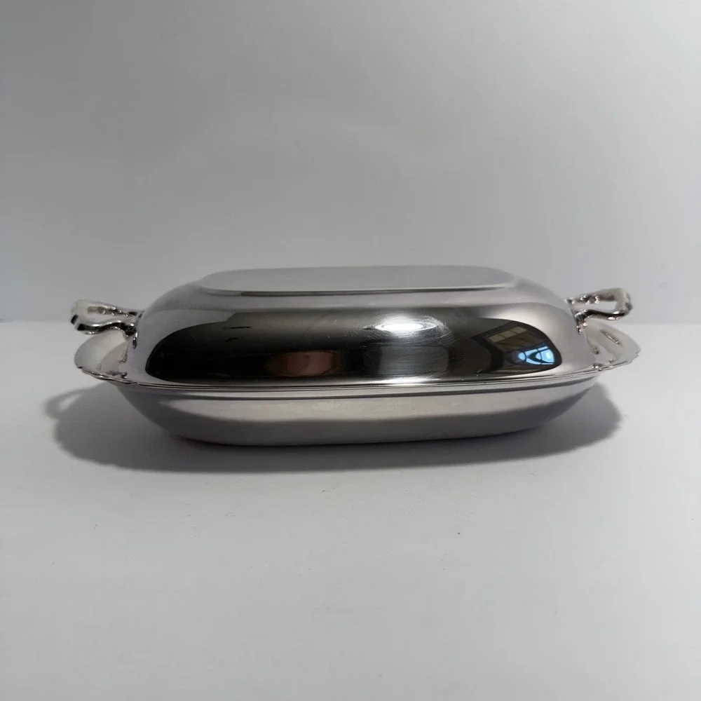 Reed & Barton Mayflower 5001 Silverplate Double Vegetable Serving Dish